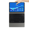 Etui z klawiaturą Bluetooth do Realme Pad 10.4 kabel / Pad 10.4, czarne - ochronne z podstawką