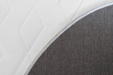 STRADO round Rabbit 3D plush soft like rabbit anti-slip carpet 120 White