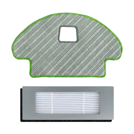 Zestaw szczotki filtry mop do iRobot Roomba Combo R111840 R113840 - 9 el.