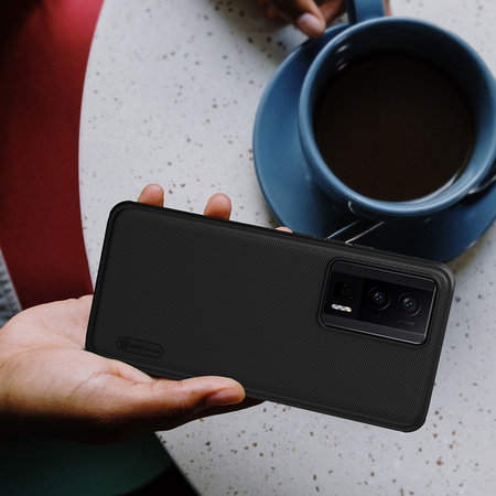 Nillkin Frosted Pro Case for Poco F5 Pro (Black)