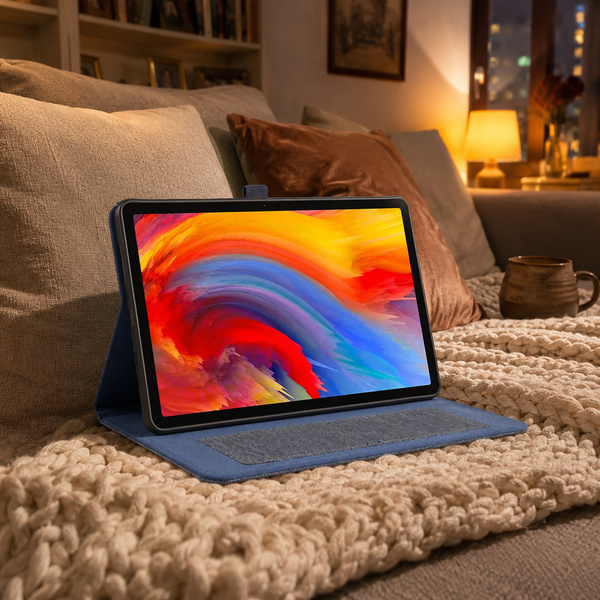 Etui z klapką do Lenovo Idea Tab 11" TB336FU TB336ZU ZAFR0378PL - niebieskie
