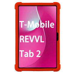 Puzdro Armor na T-Mobile T Tablet 2 10.1 5G 2025 pancierové, červené - ochranné so stojanom