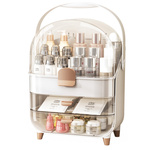 LUNA jewelry and cosmetics casket organizer with drawers and display case decorative for dressing table