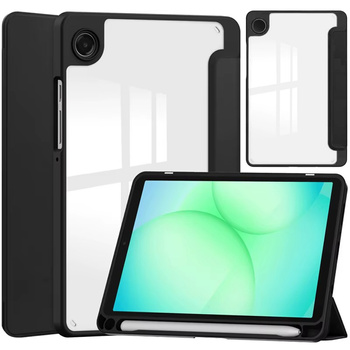 Etui Clear Pencil do Galaxy Tab A11+ 10.9 2025 X230/ X235/ X236 A9+ SM-X215/ X216, czarne