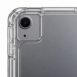 Etui Hard Crystal do Apple iPad Air 13 M4 M3 M2 2026/ 25/ 24 gen 8/ 7 z klapką - niebieskie