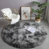 Shaggy Ombre Strado Round Carpet 120x120 OmbreGrey (Dark Gray)