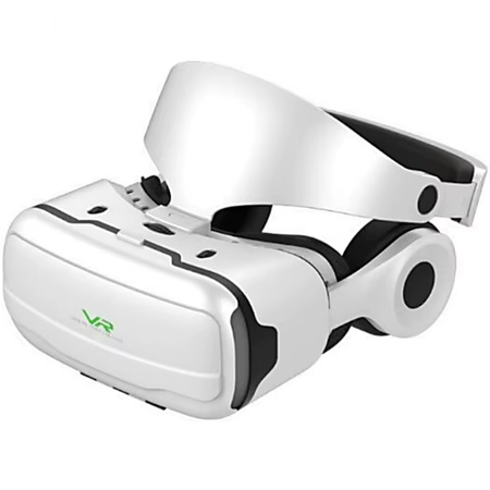 Okuliare VR 3D 360 Shinecon G02EF so slúchadlami - na smartfón