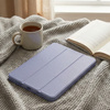 Puzdro Smart na iPad 10.9 2022 Gen. 10 / iPad 11 2025 A16 Gen. 11 s klapkou, fialové - ochranné so stojanom