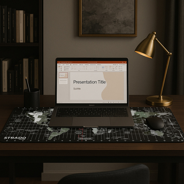 Strado Desk Mat 90x40 World Map