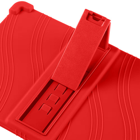 Puzdro Pancierové Armor Case na T-Mobile T Tablet 5G 10.36, červené - ochranné so stojanom