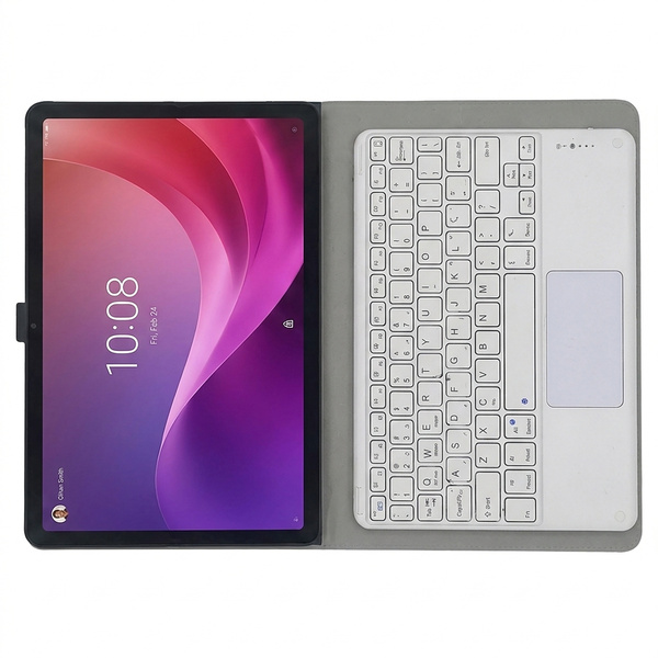 Etui z klawiaturą do Lenovo Tab Plus 11.5" TB351FU 2024 szare ochronne