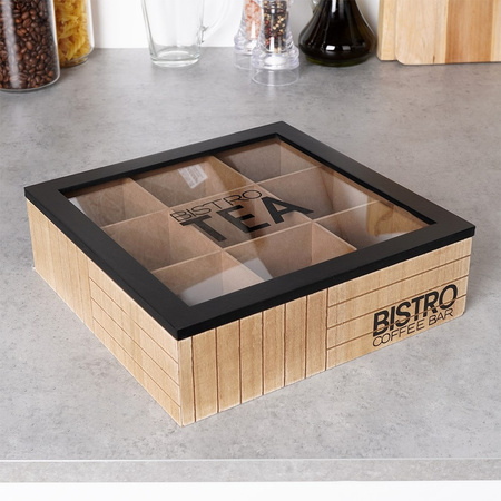 Tea Bag Holder BISTRO 24x24x7,5 cm