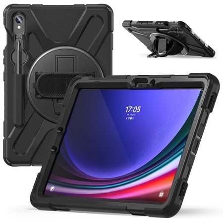 Puzdro pancierové Shockproof s držiakom na Samsung Galaxy Tab S9 / S9 S10 / S7 - ochranné