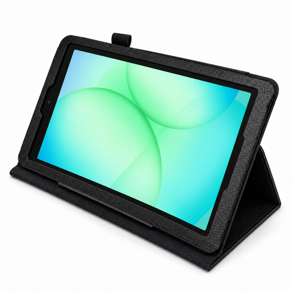 Etui Slim z klapką do Galaxy Tab A11 X135/ X133 A9 SM-X115/ X110 - czarne