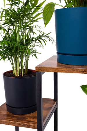 PANORAMA standing metal flower and plant stand - 6-tier VENGE