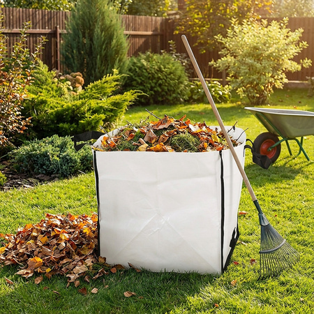 Worek kosz ogrodowy z uchwytami mocny na odpady liście trawę gałęzie 75L