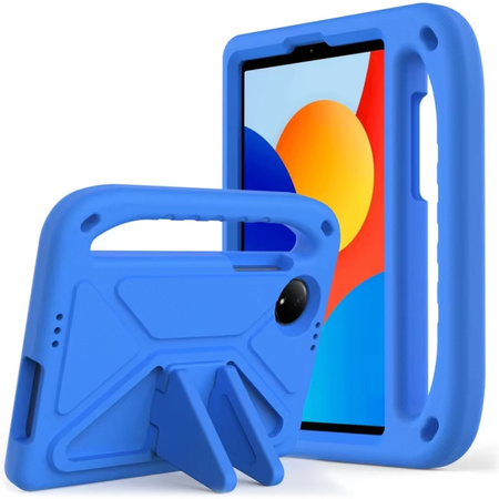 Puzdro FunColor na Redmi Pad SE 8.7 2024, modré - ochranné so stojanom, prístup k portom a tlačidlám