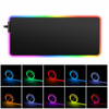 80x30 LED illuminated mouse pad for desk XXL mat COSMOS