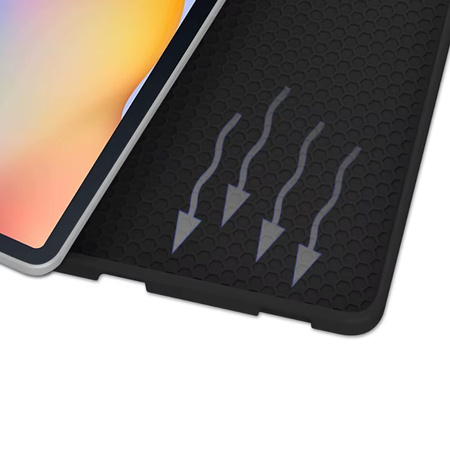 Etui pokrowiec z klawiaturą Bluetooth do Lenovo Tab K11 Plus 11.45" TB352FU, czarne