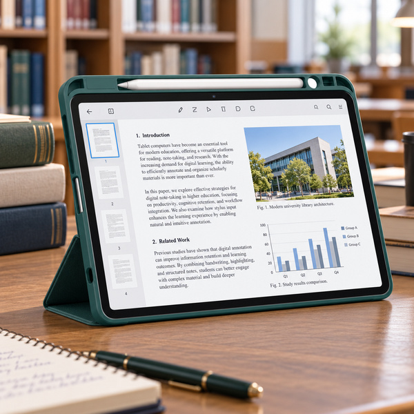 Etui Smart Pencil do Xiaomi Pad 7 / 7 PRO / Pad 8 / 8 PRO / Pad 9 - zielone