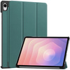 Puzdro Smart na Samsung Galaxy Tab S11 11 SM SMX736 s klapkou, zelené - ochranné so stojanom