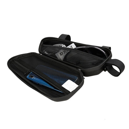 Wozinsky bicycle bag for the bicycle frame 1.5 L black (WBB10BK)