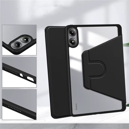 Puzdro otočné Crystal Pencil na Xiaomi Redmi Pad 2 Pro 12.1 2025 / Pro 2 12.1 - ochranné