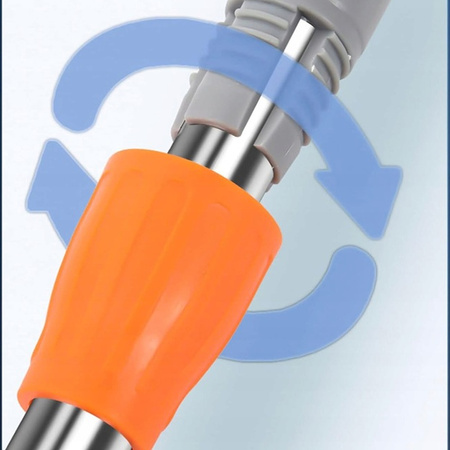 Guma Ściągaczka teleskopowa silikonowa do wody podłóg 50x93-117 cm