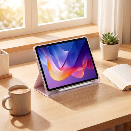 Puzdro na Xiaomi Redmi Pad 2 11 2025 priehľadné s miestom na stylus / Redmi Pad 2 11 2025 - ochranné so stojanom