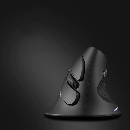 Myszka pionowa ergonomiczna do komputera bezprzewodowa ZELOTES F17 2400DPI