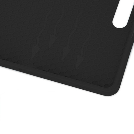 Etui Smart Case obudowa do Galaxy Tab S10+ S10 Plus 12.4 X820, czarne - ochronne z podstawką