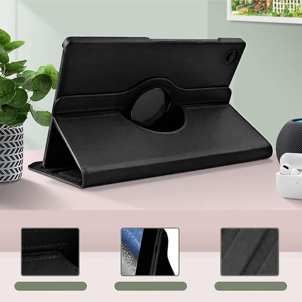 Etui Obrotowe do Lenovo Tab 10.1 2025 / 25 - ochronne z podstawką, dostęp do portów i przycisków