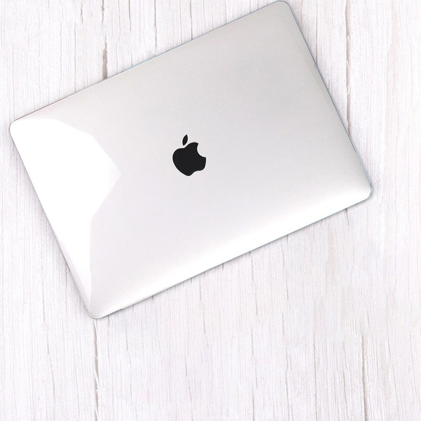 Puzdro Shell obal na Apple MacBook Air 13 13.6 M3 2024 / M4 2025, priehľadné - ochranné