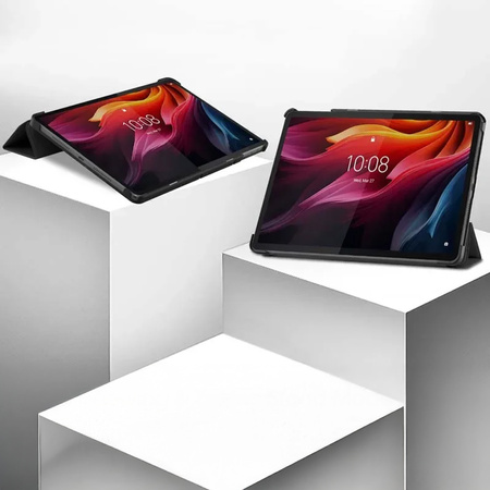Etui Smart z klapką do Lenovo Tab K11 Plus 11.45 / Lenovo K11 Plus, zielone - ochronne z podstawką
