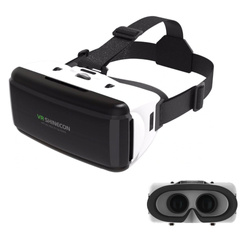 Okulary gogle wirtualna rzeczywistość 3D VR 360 Shinecon G06 pilot opaska - do smartfona
