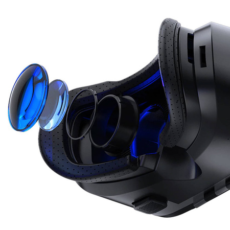 Okulary VR do wirtualnej rzeczywistości gogle 3D - Shinecon G02ED