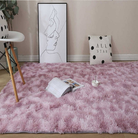 Ombre Shaggy Strado Carpet 140x200 OmbrePurple (Pink)
