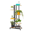 Kwietnik stojący metalowy stojak na kwiaty rośliny 6 poziomów Castle 125 cm