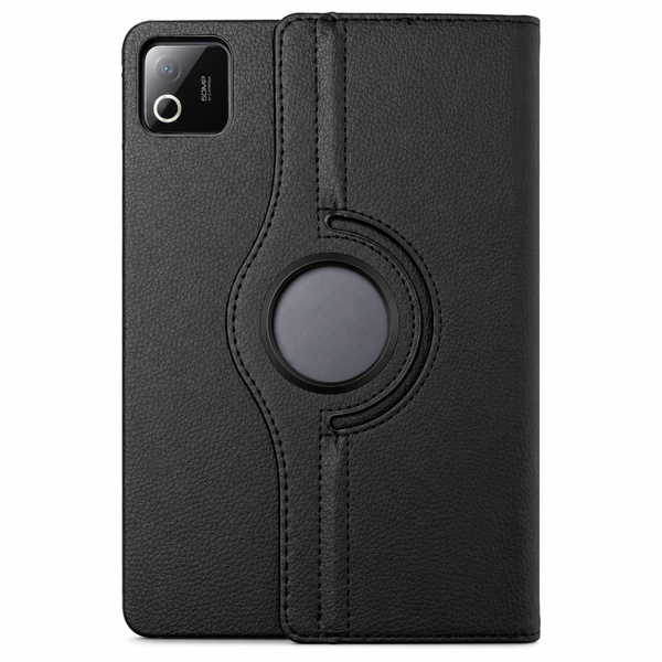 Etui obrotowe do Xiaomi Pad 7 / 7 PRO / Pad 8 / 8 PRO / Pad 9 z klapką - czarne