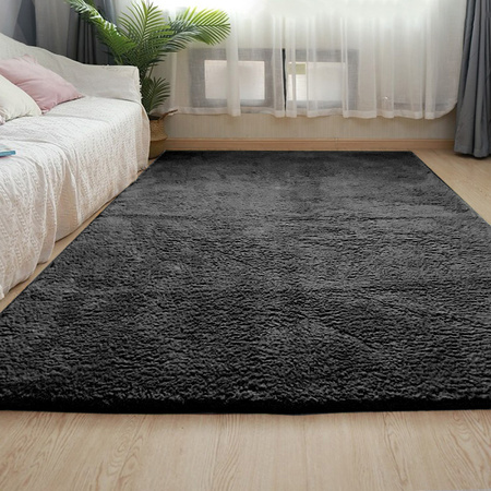 Dywan Alpaca Strado 130x190 - AlpaBlack (Czarny)