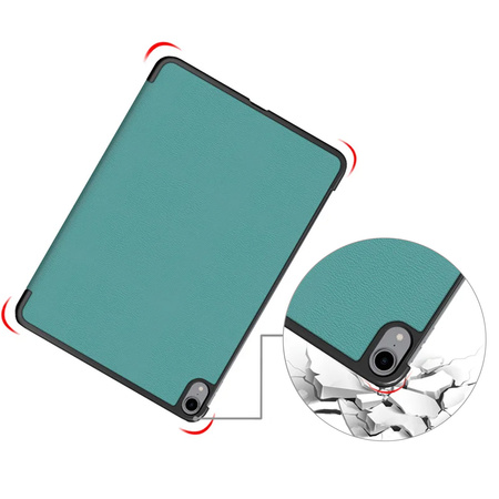 Etui Smart Case obudowa do iPad Air 11 Gen 6 2024 A2899 A2900, różowe złoto - ochronne z podstawką