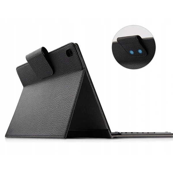 Puzdro s klávesnicou Bluetooth na Lenovo M10 Gen.2 / Lenovo M10 Gen.2 L / M10 Gen.2 X306, čierne - ochranné