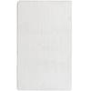 STRADO Rabbit 3D plush soft like rabbit anti-slip carpet 160x230 White