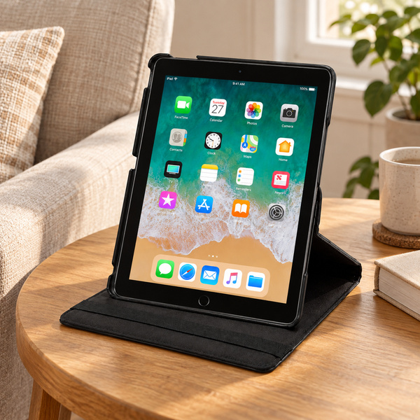 Etui obrotowe do Apple iPad Air/ Air 2 9.7" 2017/2018 gen 5/6 - czarne