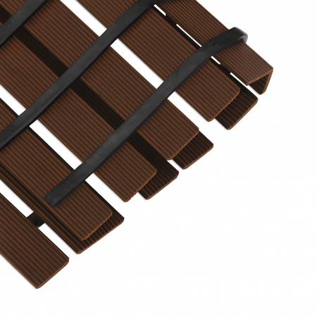 Mata łazienkowa antypoślizgowa do łazienki do wanny pod prysznic 43x61cm (Brązowa)