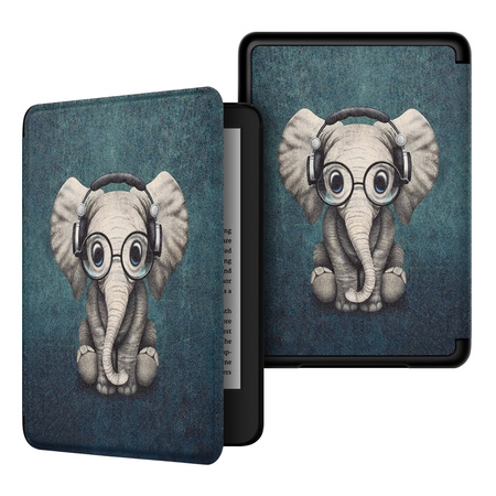 Kindle Paperwhite 6/ Colorsoft/ Signature Edition- Elephant graphic case