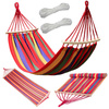 Hanging garden hammock with rocker 200x80 frame