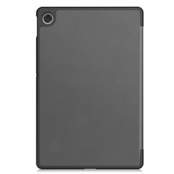Puzdro Smart na Lenovo Tab 10.1 2025 s klapkou / Lenovo Tab, sivé - ochranné so stojanom