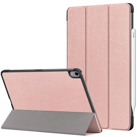 Etui Smart Case obudowa do iPad Air 11 Gen 6 2024 A2899 A2900, różowe złoto - ochronne z podstawką