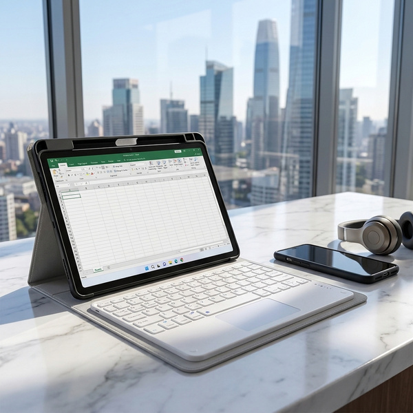 Etui z klawiaturą do Lenovo Tab M11 TB330FU pokrowiec ochronne szare
